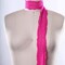 2 Yards Hot Pink Stretch Lace Trim 2.5 Inch Wide Floral Elastic Ribbon for Lingerie and Crafts